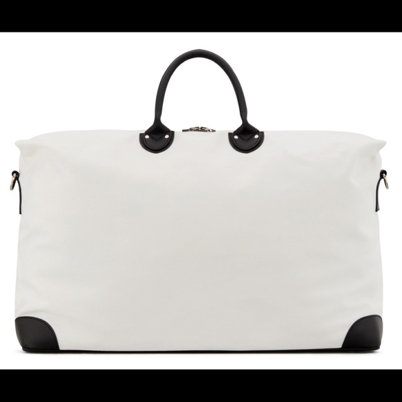 giuseppe zanotti NEW white carryall weekend bag - Picture 6 of 6